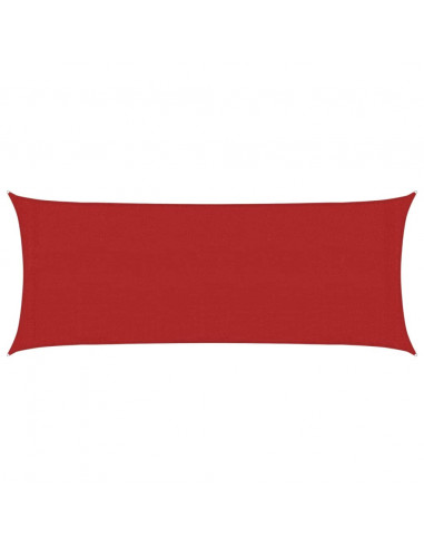 Vela Parasole 160 g/m² Rossa 2x4,5 m in HDPE