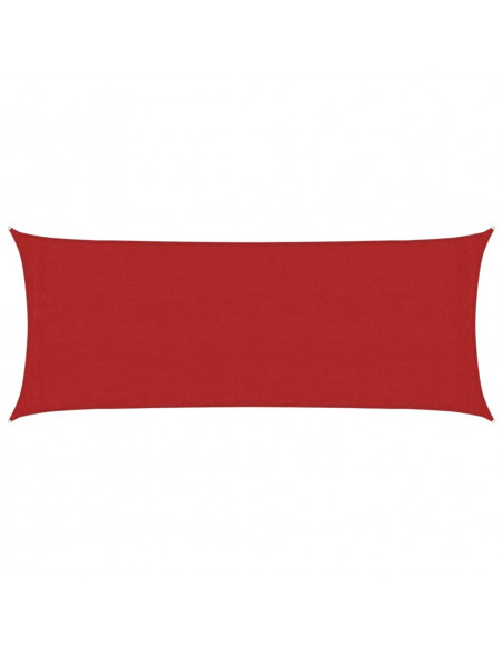 Vela Parasole 160 g/m² Rossa 2x4,5 m in HDPE