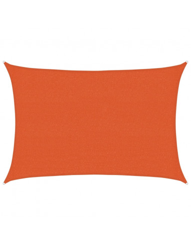Vela Parasole 160 g/m² Arancione 2,5x4 m in HDPE