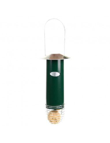 Esschert Design Distributore di Palline di Grasso per Uccelli Verde