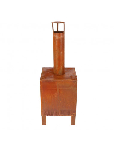 Esschert Design Stufa da Terrazzo S Ruggine