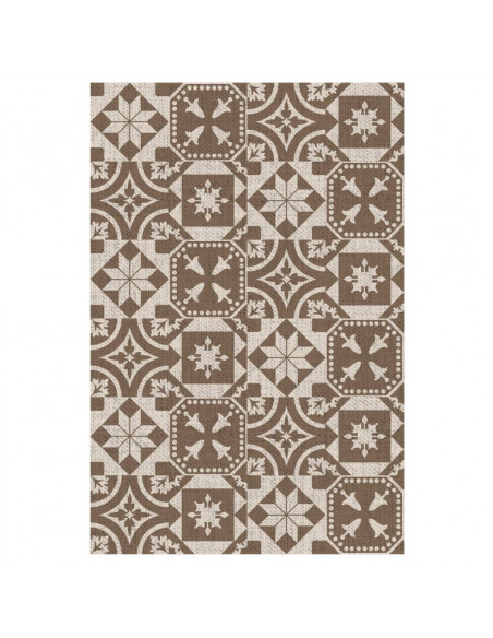 Esschert Design Tappeto da Esterno 182x122 cm Piastrelle Portoghesi