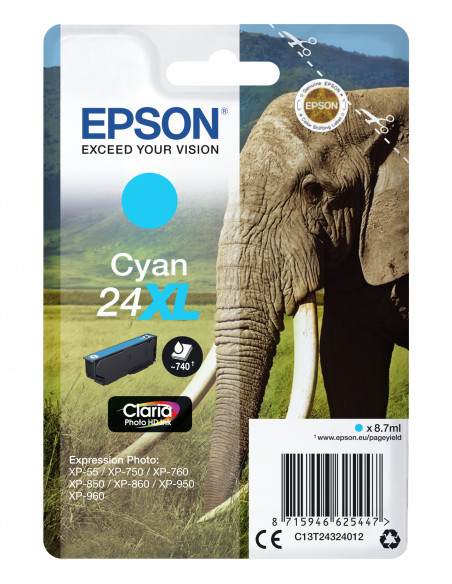 Epson Elephant Cartuccia Ciano xl