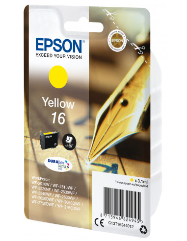Epson Pen and crossword Cartuccia Penna e cruciverba Giallo Inchiostri DURABrite Ultra 16