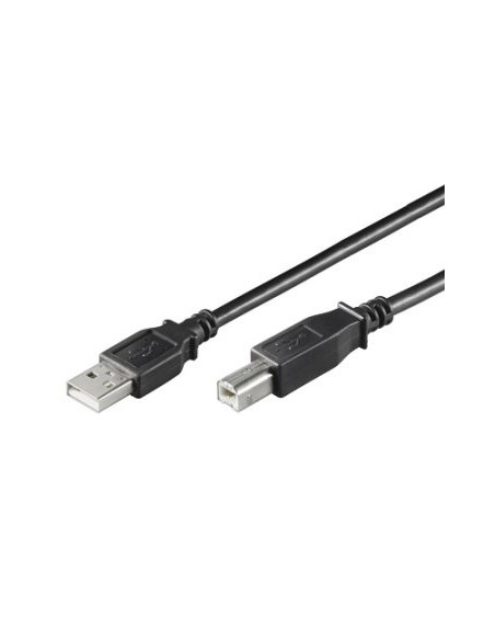 Ewent EC1004 cavo USB 1,8 m USB 2.0 USB B USB A Nero