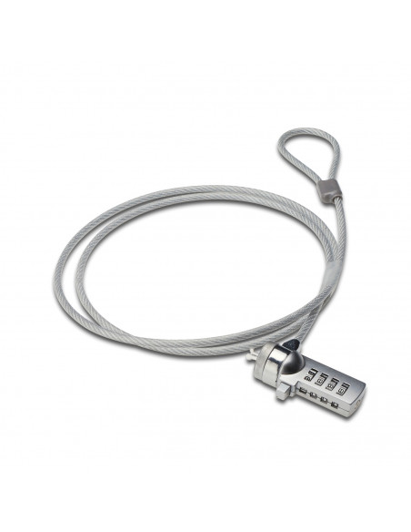 Ewent EW1241 cavo di sicurezza Argento 1,5 m