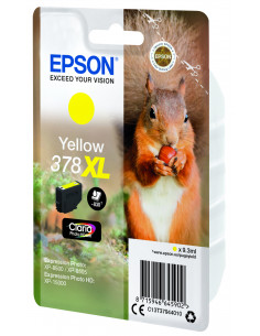 Epson Squirrel Singlepack Yellow 378XL Claria Photo HD Ink 2