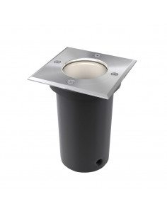 Faretti a Incasso per Esterno Set 3 pz Quadrati 2