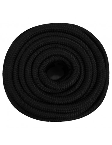 Corda da Lavoro Nera 25 mm 25 m in Poliestere