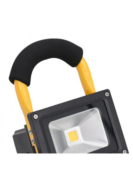 Faretto a LED Ricaricabile con Maniglia 30 W Bianco Freddo