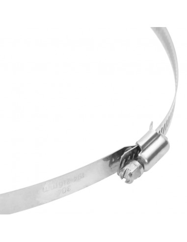 Fascette Stringitubo 6pz 91-165 mm in Acciaio Inox 304