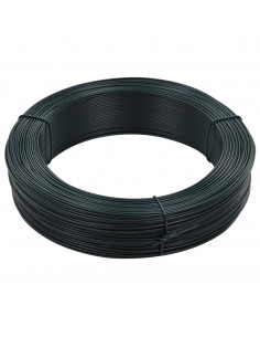 Filo per Recinzioni 250m 1,6/2,5 mm in Acciaio Verde Nerastro 2