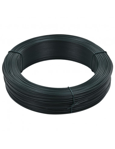 Filo per Recinzioni 250m 2,3/3,8 mm in Acciaio Verde Nerastro