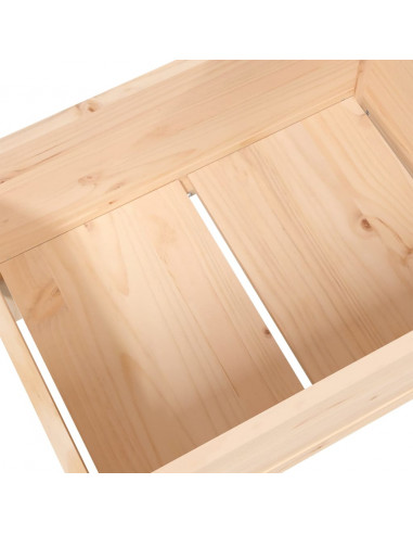 Fioriera 178,5x44x75 cm in Legno Massello di Pino