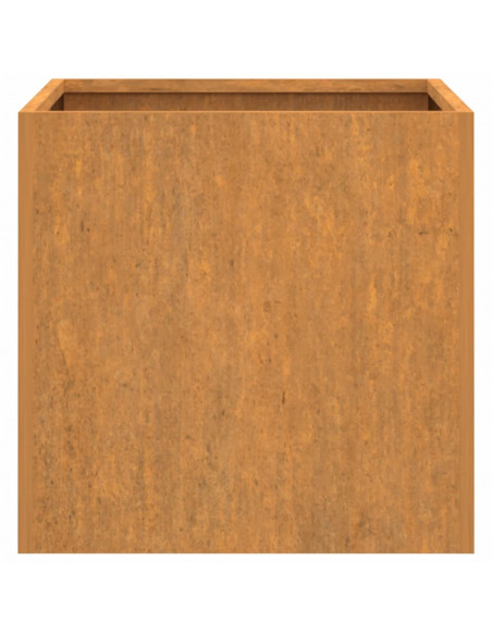 Fioriera 32x30x29 cm Acciaio Corten