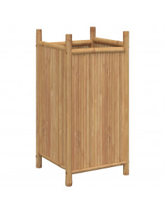 Fioriera 40x40x80 cm in Bambù 2