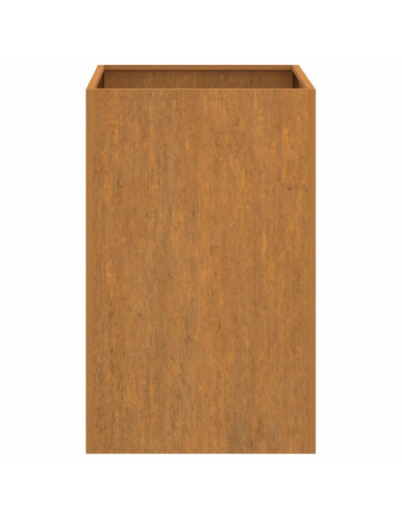 Fioriera 52x48x75 cm Acciaio Corten