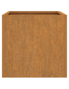 Fioriera 62x40x39 cm Acciaio Corten