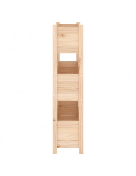 Fioriera 77x25x104,5 cm in Legno Massello di Pino