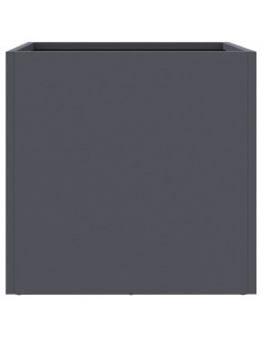 Fioriera Antracite 32x30x29 cm in Acciaio Laminato a Freddo