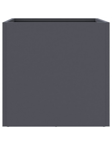 Fioriera Antracite 32x30x29 cm in Acciaio Laminato a Freddo