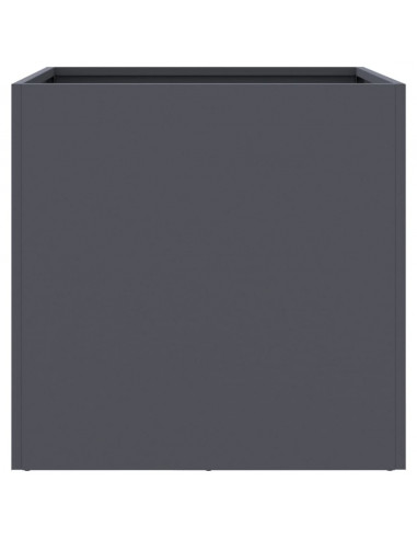 Fioriera Antracite 49x47x46 cm in Acciaio Laminato a Freddo