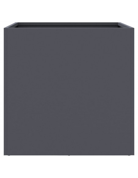 Fioriera Antracite 49x47x46 cm in Acciaio Laminato a Freddo