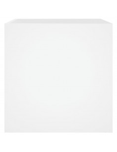 Fioriera Bianca 40x40x40 cm in Legno Multistrato 2