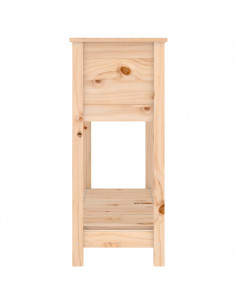 Fioriera con Mensola 111,5x34,5x81 cm in Legno Massello di Pino 2