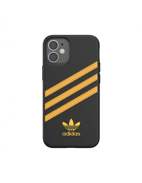 Adidas 3-Stripes custodia per cellulare 13,7 cm (5.4") Cover Nero, Oro