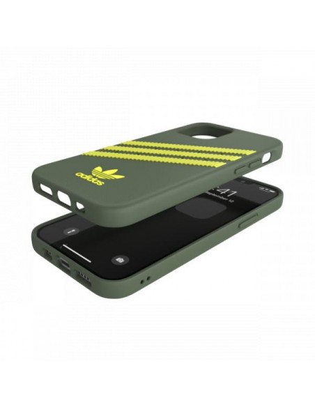 Adidas 3-Stripes custodia per cellulare 15,5 cm (6.1") Cover Verde, Giallo