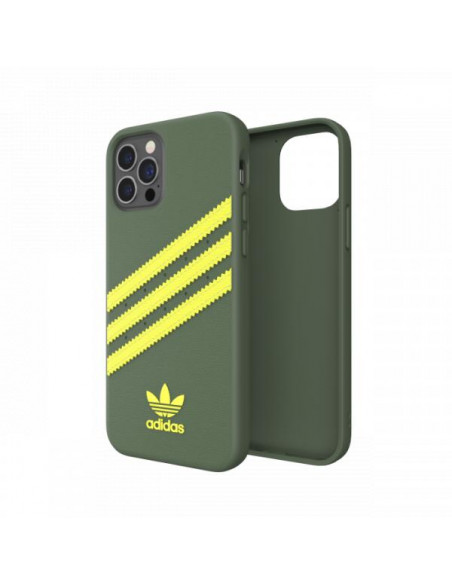 Adidas 3-Stripes custodia per cellulare 15,5 cm (6.1") Cover Verde, Giallo