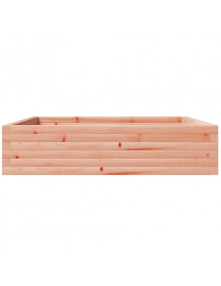 Fioriera da Giardino 100x100x23 cm Legno Massello di Douglas