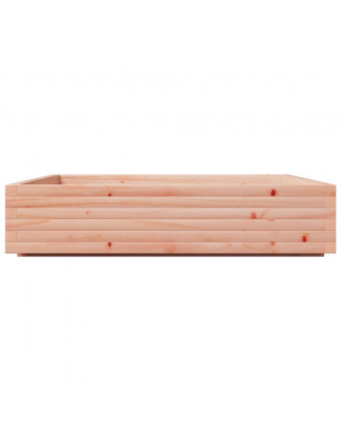 Fioriera da Giardino 110x110x26,5 cm Legno Massello di Douglas