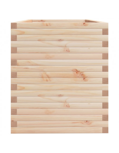 Fioriera da Giardino 110x60x68,5 cm in Legno Massello di Pino