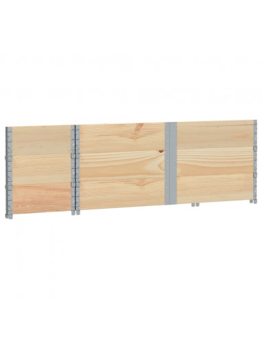 Fioriera da Giardino 150x50 cm in Legno Massello di Pino