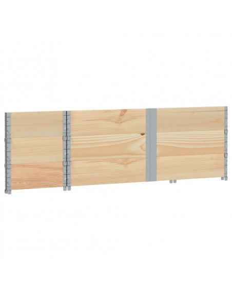 Fioriera da Giardino 150x50 cm in Legno Massello di Pino