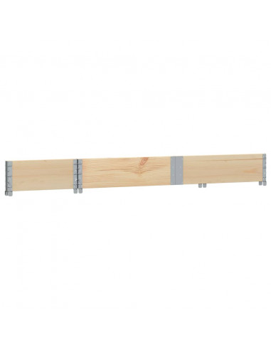 Fioriera da Giardino 150x50 cm in Legno Massello di Pino