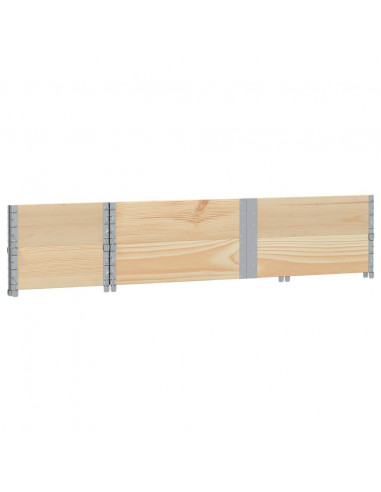 Fioriera da Giardino 150x50 cm in Legno Massello di Pino