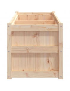 Fioriera da Giardino 150x50x50 cm in Legno Massello di Pino 2