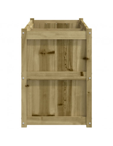 Fioriera da Giardino 150x50x70 cm in Legno di Pino Impregnato