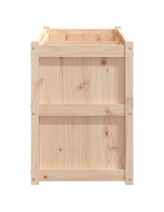 Fioriera da Giardino 150x50x70 cm in Legno Massello di Pino 2