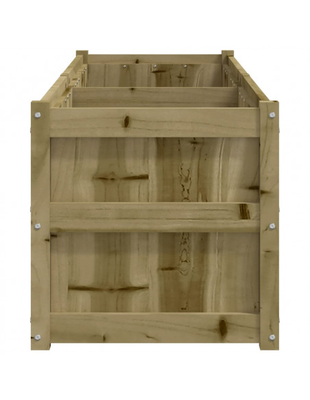 Fioriera da Giardino 180x50x50 cm in Legno di Pino Impregnato