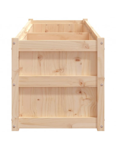 Fioriera da Giardino 180x50x50 cm in Legno Massello di Pino