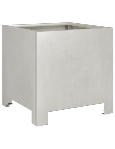 Fioriera da Giardino 30x30x30 cm in Acciaio Inossidabile