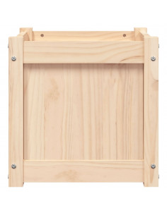 Fioriera da Giardino 40x40x40 cm in Legno Massello di Pino