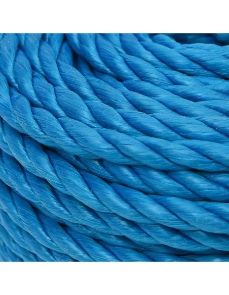 Corda da Lavoro Blu 12 mm 25 m in Polipropilene
