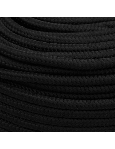 Corda da Lavoro Nera 10 mm 250 m in Poliestere