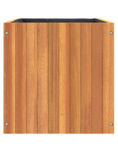 Fioriera da Giardino 45x45x45 cm in Legno Massello di Acacia 2