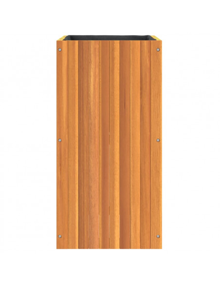Fioriera da Giardino 45x45x90 cm in Legno Massello di Acacia